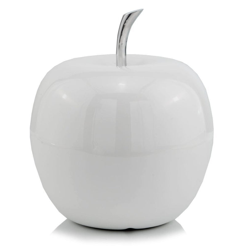 Decorative Apple Tabletop Sculpture (383753) - White