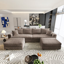 Load image into Gallery viewer, Modern Comfy Upholstered Sofa Cloud Couch &amp; Deep Seat Couches
