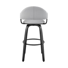Load image into Gallery viewer, Swivel Low Back, Bar Height Bar Chair - Gray / Black
