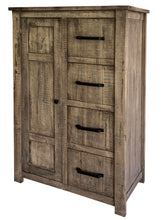 Load image into Gallery viewer, Solid Wood, Four Drawer Chest - Brown
