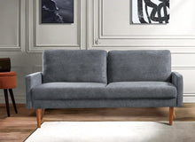 Load image into Gallery viewer, Sofa, European Style With Sleek Design, Modern &amp; Vintage Flair, Upholstered 3 Seater Couch
