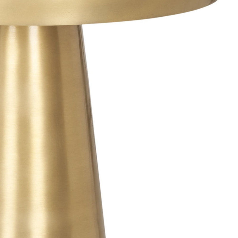 Aluminum Tray Table - Brass