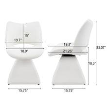 Load image into Gallery viewer, Modern Swivel Dining Chair With High Back
