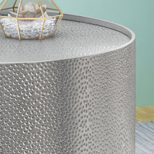 Load image into Gallery viewer, Braeburn - Handcrafted Round Coffee Table Hammered Surface
