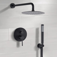 Load image into Gallery viewer, Elegant 10" Round Rain Shower Head And Handheld Set With Adjustable Tilt And Dual Modes
