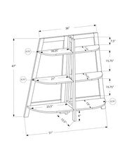 Load image into Gallery viewer, Bookshelf, Bookcase, Etagere, 3 Tier, For Office, Contemporary &amp; Modern
