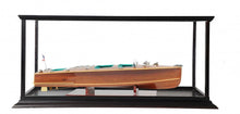 Load image into Gallery viewer, c1928 Chris Craft Triple Cockpit Hand Painted Boat With Case - Brown

