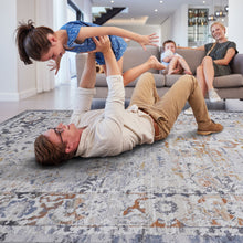 Load image into Gallery viewer, Payas - 2' X 8' Traditional Runner Rug - Ivory / Gray
