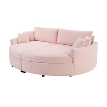 Load image into Gallery viewer, Oversized Double Chaise Lounge Sofa With USB Ports
