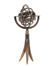 Load image into Gallery viewer, Hand Painted Figurine Tabletop Sculpture (364211) - Brass
