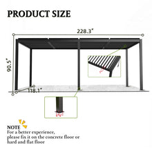Load image into Gallery viewer, Louver Pergola Aluminium Frame &amp; Louvers
