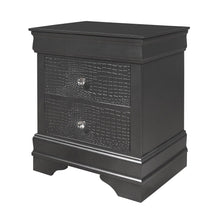 Load image into Gallery viewer, Shaker - Crocodile Metallic Nightstand
