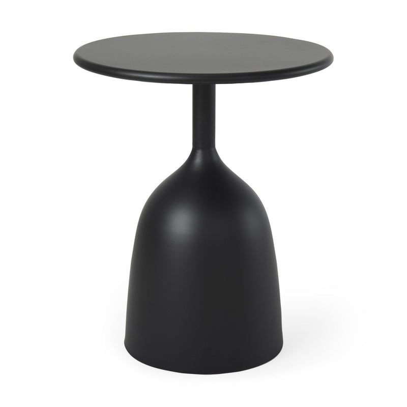Iron Metal Tray Table (605377) - Black