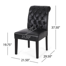 Load image into Gallery viewer, Broxton - Tuft Dining Rolltop Chairs With Button Tufted Backrest (Set of 2)
