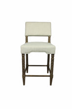 Load image into Gallery viewer, Solid And Manufactured Wood Counter Height Bar Chair - Off White And Brown
