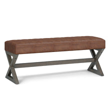 Load image into Gallery viewer, Salinger - Large Upholstered Ottoman Bench
