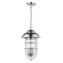 Load image into Gallery viewer, Dylan 3-Light Chrome Hanging Lantern - Silver

