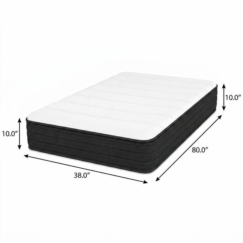 Gel Memory Foam Medium Hybrid Mattress - Twin Long