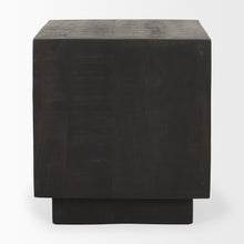 Load image into Gallery viewer, Square Block End Table (729074) - Dark Brown
