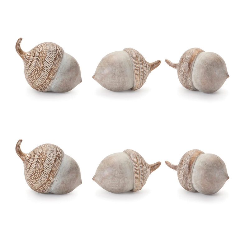 Poly Thanksgiving Tabletop Sculpture (Set of 6) - Beige