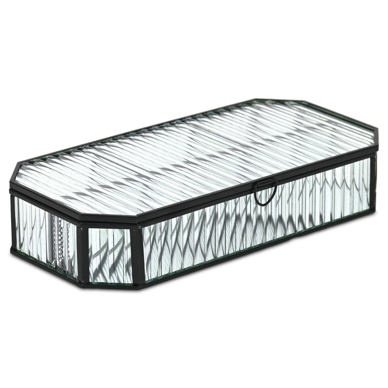 Hand Painted Decorative Box (718676) - Black