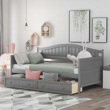 Load image into Gallery viewer, Wooden Daybed, Sofa Bed, No Box Spring Needed
