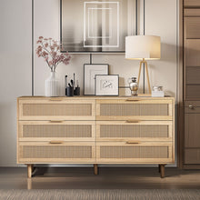 Load image into Gallery viewer, Modern 6 Drawer Storage Cabinet For Bedroom
