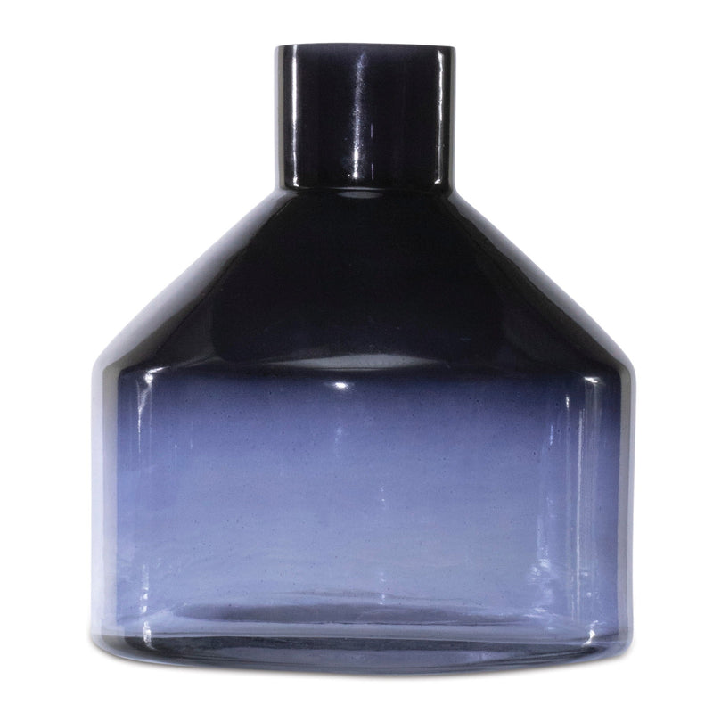 Ombre Round Table Vase - Blue