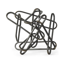 Load image into Gallery viewer, Abstract Tabletop Sculpture (608690) - Black
