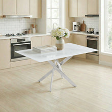 Load image into Gallery viewer, Modern Rectangular Table For Dining Room
