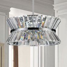 Load image into Gallery viewer, 24'' Chandelier Crystal Ceiling Light - Clear

