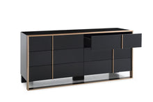 Load image into Gallery viewer, Dresser - Black / Brushed Bronze
