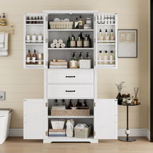 Load image into Gallery viewer, Elegant Multi Functional Storage Cabinet With Slide Rail Drawers, Adjustable Shelves
