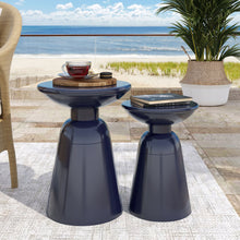 Load image into Gallery viewer, Serenita - Outdoor Side Tables With Flared Design (Set of 2)
