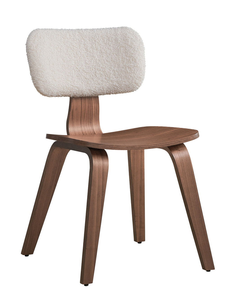 Fabric Open Back Dining Side Chairs (Set of 2) - Green