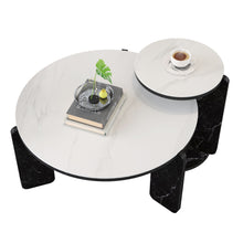 Load image into Gallery viewer, Round Coffee &amp; End Table Set
