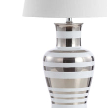 Load image into Gallery viewer, 29" Urn Table Lamp With Empire Shade - Silver
