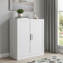 Load image into Gallery viewer, 31'' Wood Accent Cabinet With Two Doors - White
