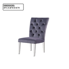 Load image into Gallery viewer, Modern Upholstered Tufted Dining Chair (Set of 2)
