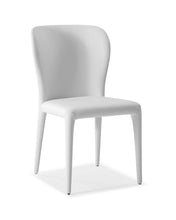 Load image into Gallery viewer, Faux Leather Dining Side Chairs (Set of 2) - White
