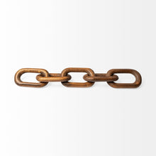 Load image into Gallery viewer, Wooden Chain Link Decor Piece - Brown
