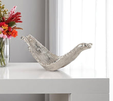 Load image into Gallery viewer, Organic Shaped Decorative Bowl - Silver
