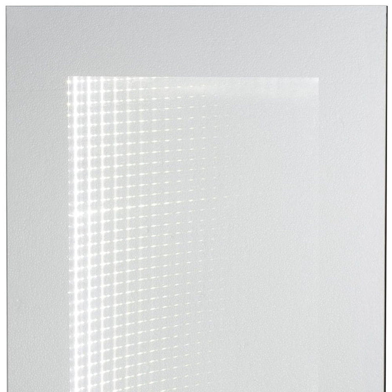 32" Lighted Frame Accent Mirror - Silver