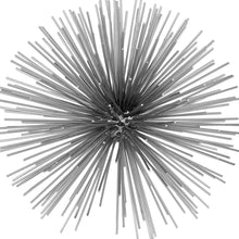 Load image into Gallery viewer, Spiky Sphere Tabletop Sculpture (354765) - Silver
