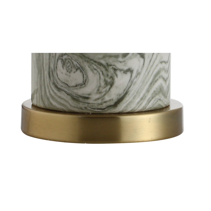 Novelty Table Lamp LED With Globe Shade - Green