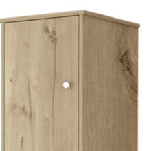 Load image into Gallery viewer, 68" Wood Accent Cabinet With Two Doors - Light Brown
