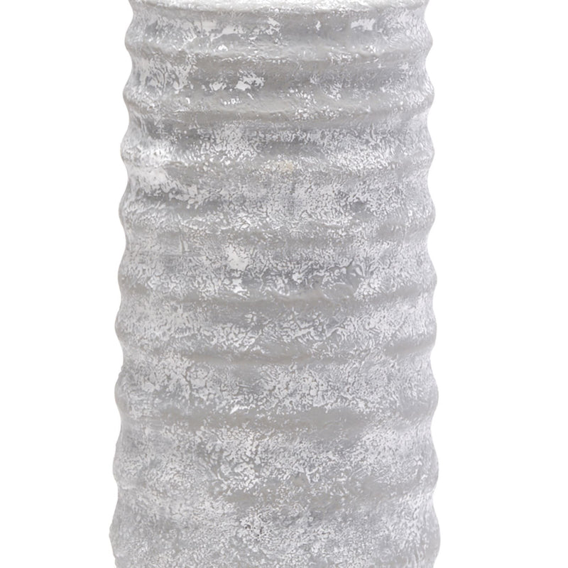 Lamp Base LED With Beige Shade - Gray