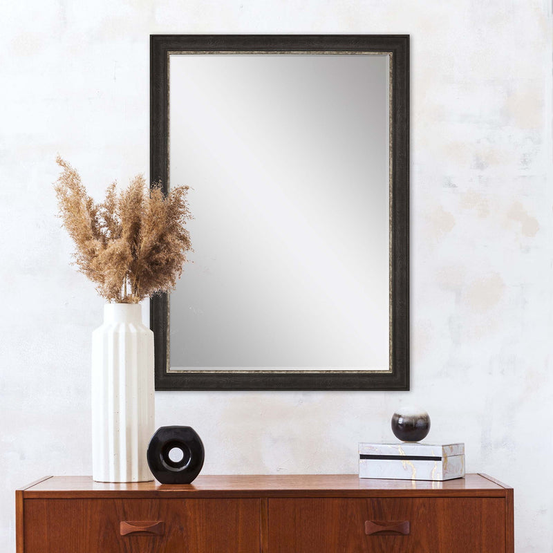 41" Accent Mirror - Dark Brown