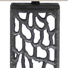 Load image into Gallery viewer, Metal With Multi Mini Grotto Pattern Table Lamp - Silver
