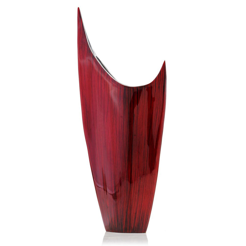 Pointy Table Vase - Red